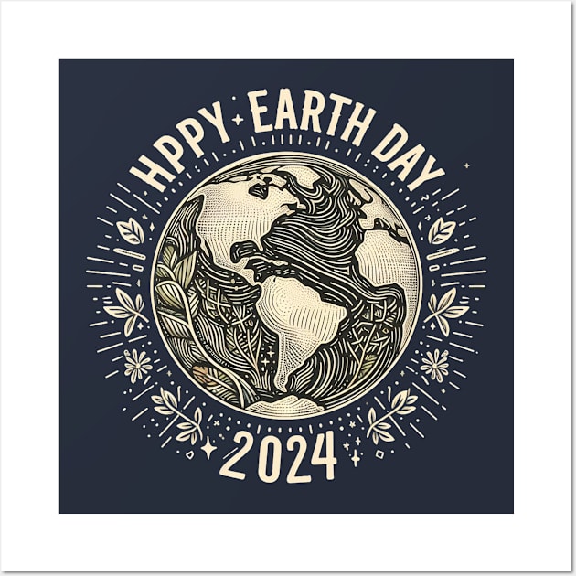 Earth Day 2024 Wall Art by BukovskyART